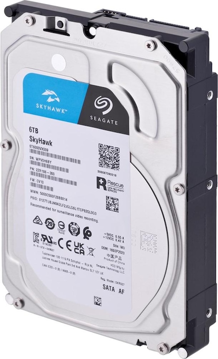 Produktbild Seagate SkyHawk (6 TB, 3.5", CMR)