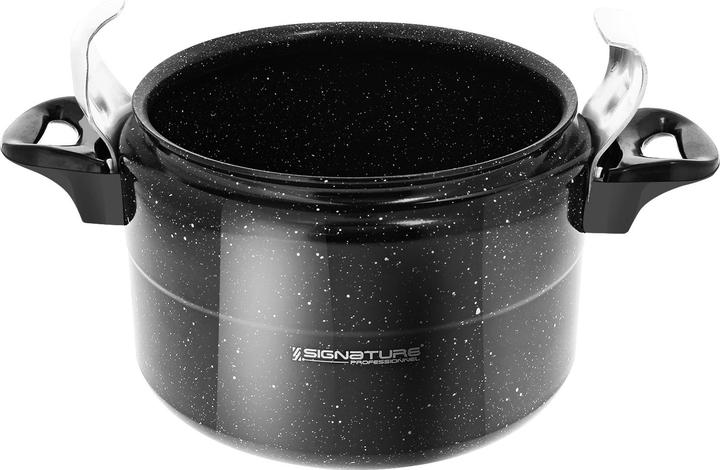 Produktbild Universal Textiles Schnellkochtopf (Bräter + Schmortopf, Aluminium, 26 x 25 cm)