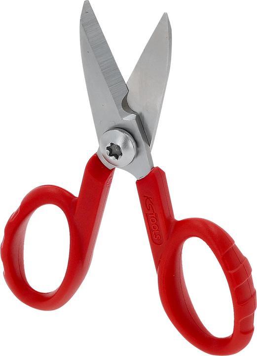 Actual product image KS Tools Universal workshop scissors, 140mm, belt pouch included (14 cm)
