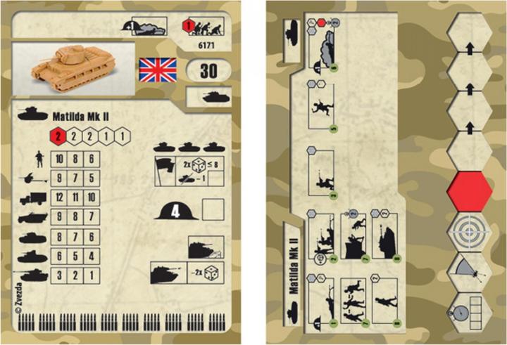 Produktbild Carson 1:100 Britischer Panzer "Matilda II"