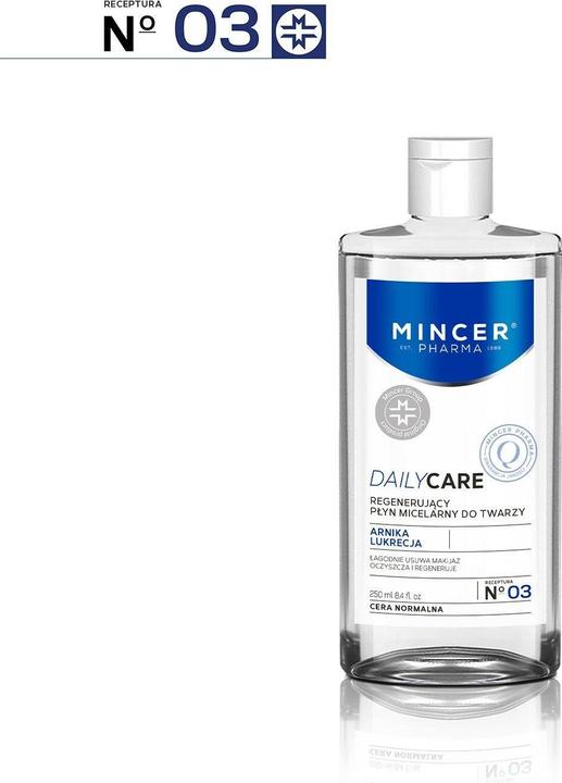 Actual product image Mincer Pharma Daily Care Regenerating Micellar Face Lotion No.03 250ml (Cleansing lotion, 250 ml)