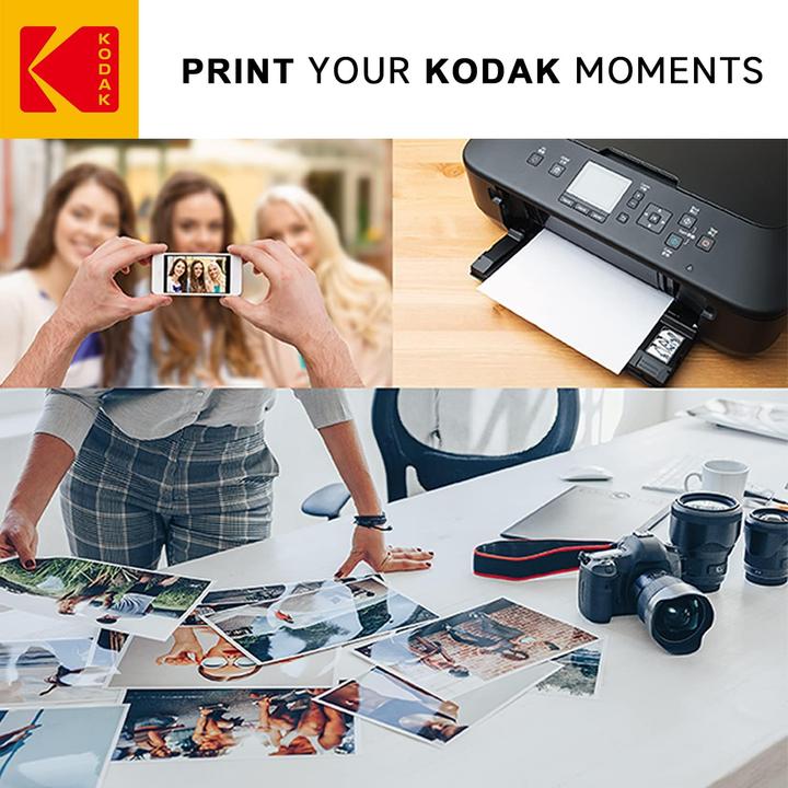 Immagine prodotto Kodak Carta fotografica 230g 11,8 mil lucida 4/6x100 (9891164) (230 g/m², 10 x 15 cm)
