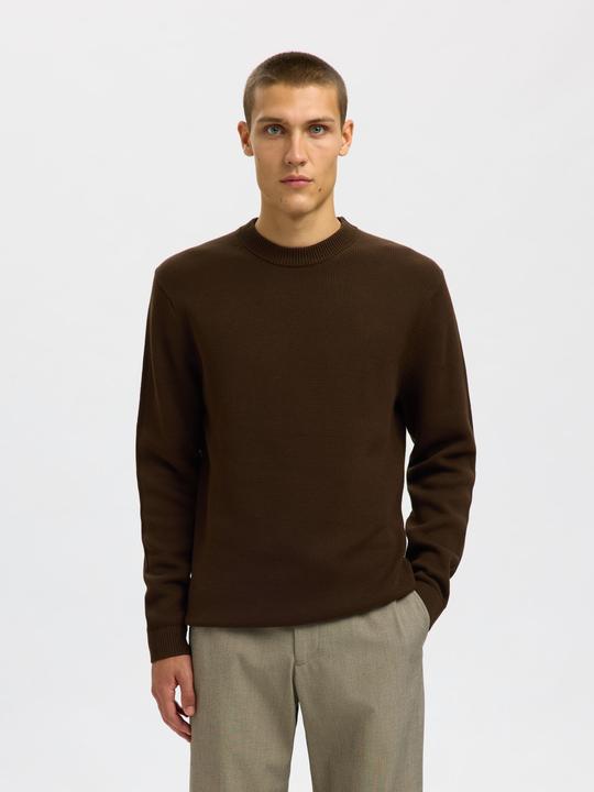 Actual product image Selected Homme Slhdane Ls Knit Structure Crew Neck Noos (XXL)