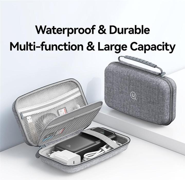 Actual product image Usams Protective case ZB290 for accessories grey