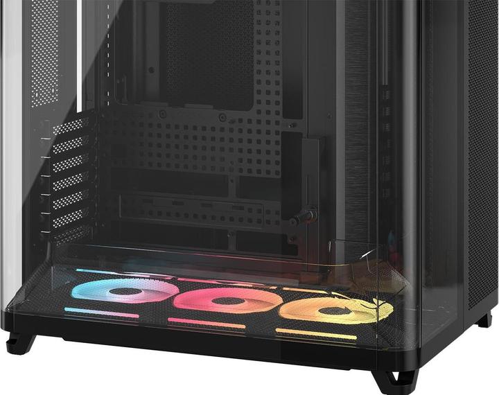 Productafbeelding Corsair AIR 5400 LX-R RGB LINK BLACK MID (ATX, mATX, E-ATX, Mini-ITX)