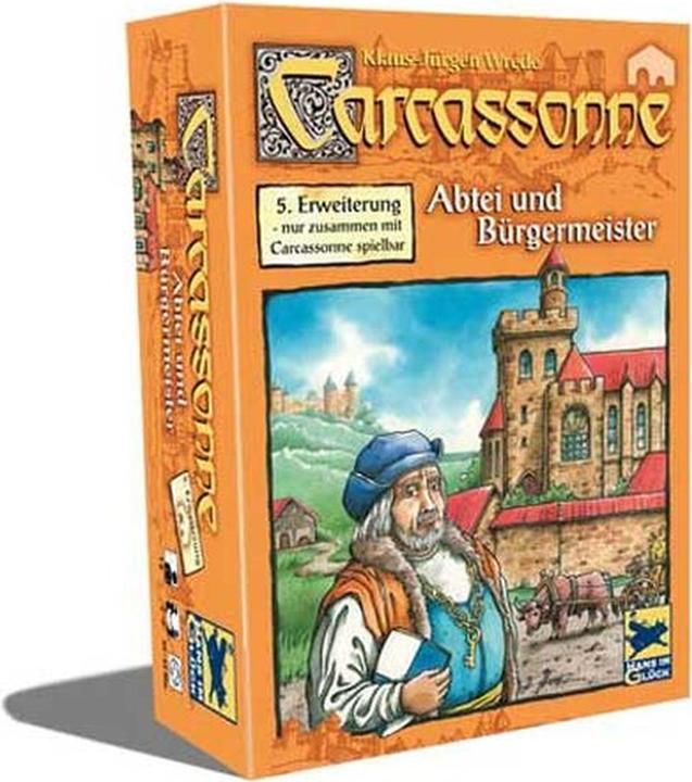 Produktbild Hans im Glück Carcassonne, Abtei und Bürgermeister (Deutsch)