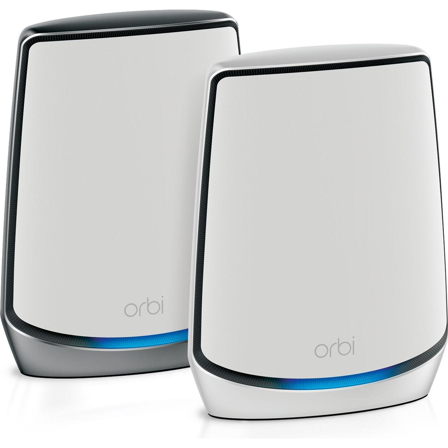 Netgear Orbi WiFi 6 Mesh System AX6000 (RBK852), Router, Weiss