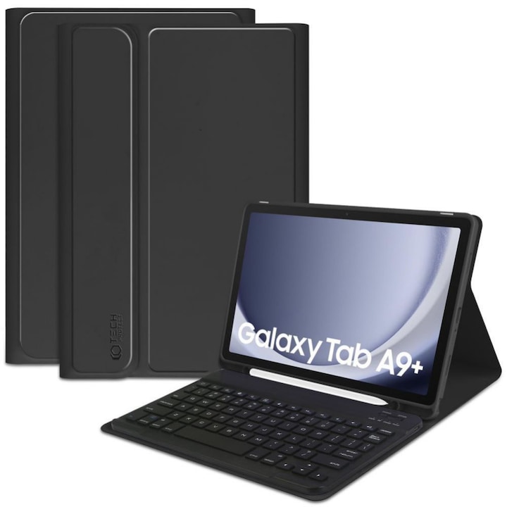 Tech-Protect SC Pen + Keyboard case with keyboard (Eng. Int., Galaxy Tab A9+)