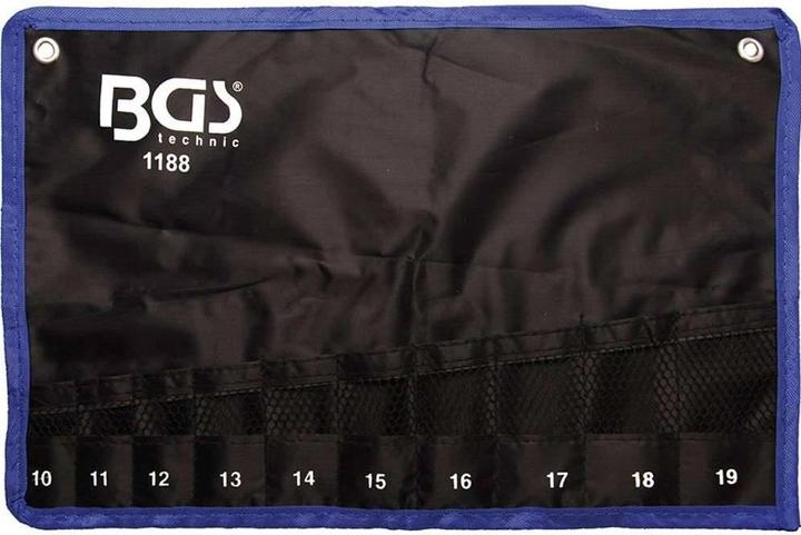 Produktbild BGS Maul-Ringschlüssel-Satz (19 mm, 12 mm, 14 mm, 16 mm, 10 mm, 18 mm, 17 mm, 11 mm, 15 mm, 13 mm)