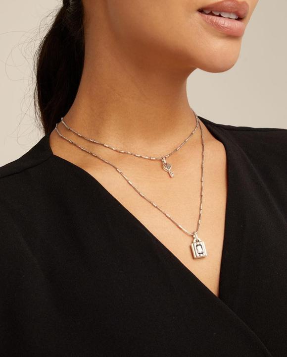 Produktbild UNOde50 Ketting Lock (Silber)