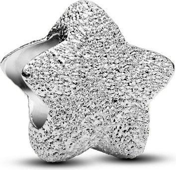 Image du produit Pandora Mini breloque étoile texturée (Argent)