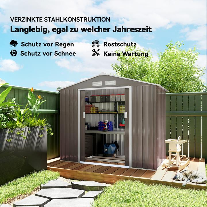 Produktbild Outsunny Gartenschuppen