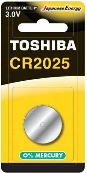 Toshiba Bateria CR2025 1szt/pcs litowa SPECIAL (CR2025 BP-1C) (1 Cellule)
