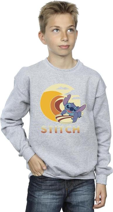 Actual product image Disney Boys Lilo & Stitch Summer Waves Sweatshirt (128)