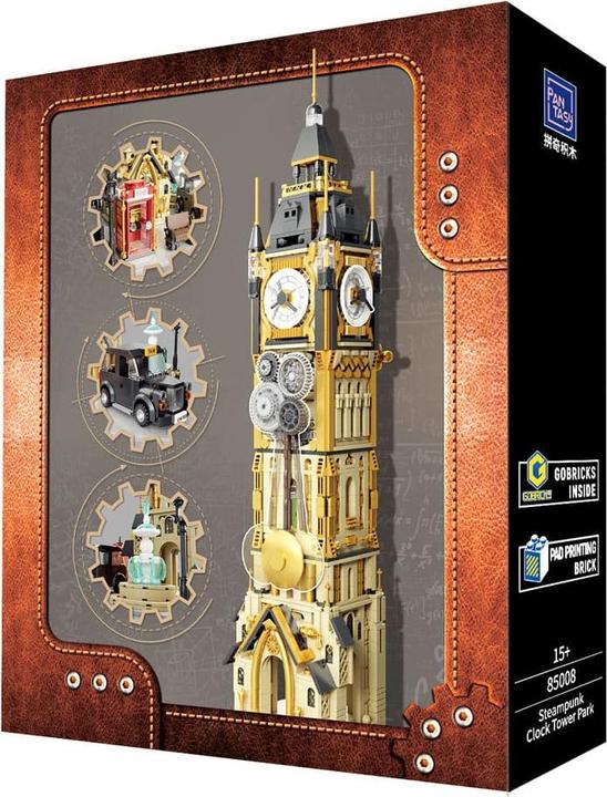 Actual product image Pantasy Steampunk series clock tower