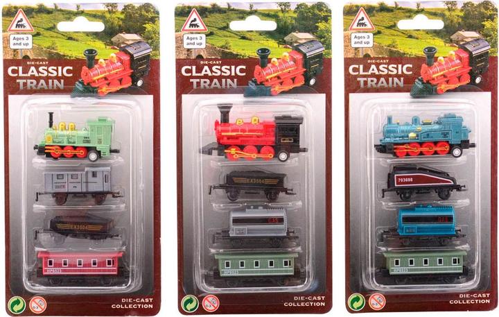 Actual product image Johntoy Die casting pullback locomotive