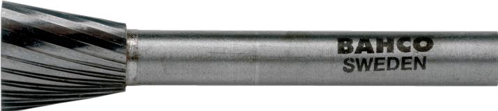 Actual product image Irimo 3 mm x 6 mm - Ø3 mm Carbide rotor milling cutter for metal, inverted cone shape 10