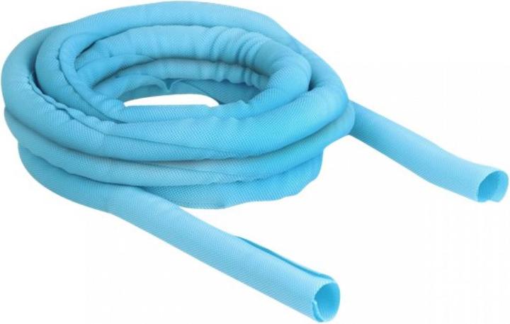 Actual product image Delock Cable conduit self closing 5 m x 19 mm Blue (Cable conduit, 500 cm)