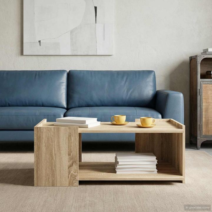 Image du produit vidaXL Moderner Couchtisch (90 x 50 x 33 cm)