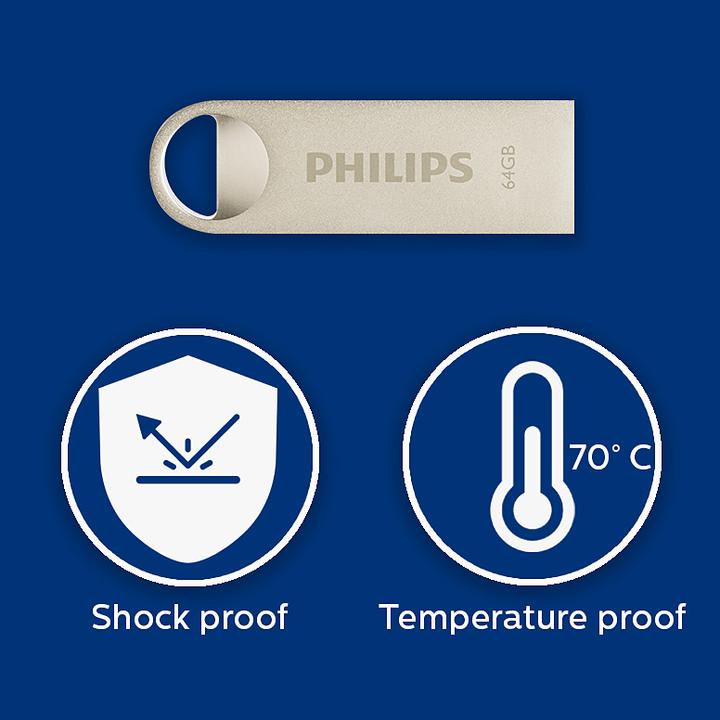 Immagine prodotto Philips Moon Edition 2.0 (64 GB, USB-A)