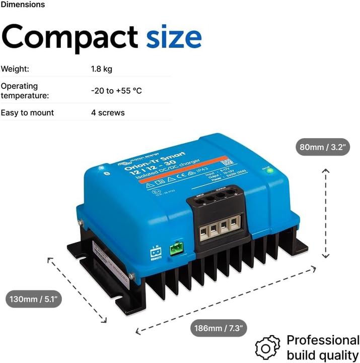 Immagine prodotto Victron Energy Orion-Tr Smart 12/12-30A