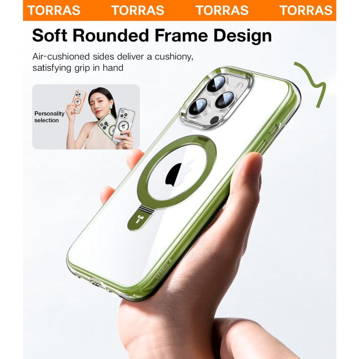 Actual product image Torras UPRO Ostand SS (Apple iPhone 15 Pro Max)