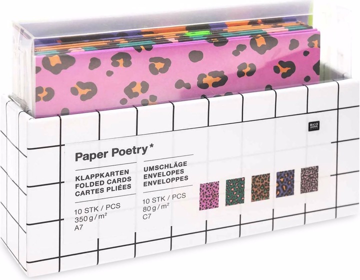 Actual product image Paper Poetry Card set (10 pcs.)