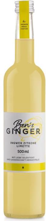 Ben's Ginger Ingwer Zitrone Limette (1 x 50 cl)