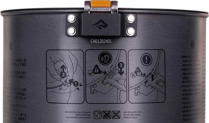 Actual product image Sea To Summit Frontier Ultralight Two Pot Cook Set