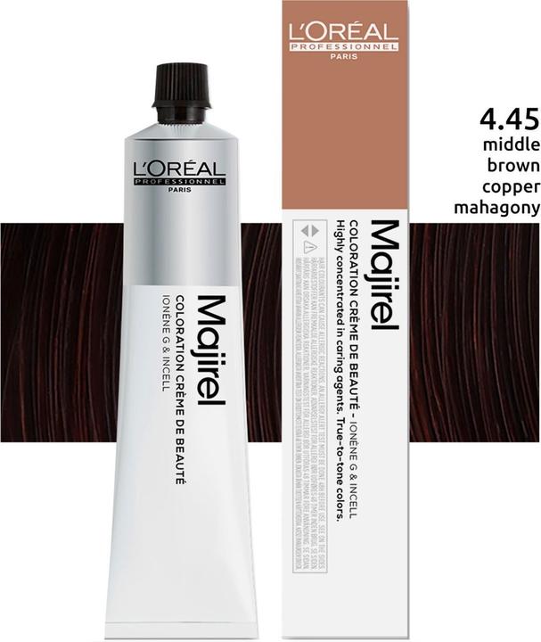 Actual product image L'Oréal Professionnel Majirel (4.45 medium brown copper mahogany)