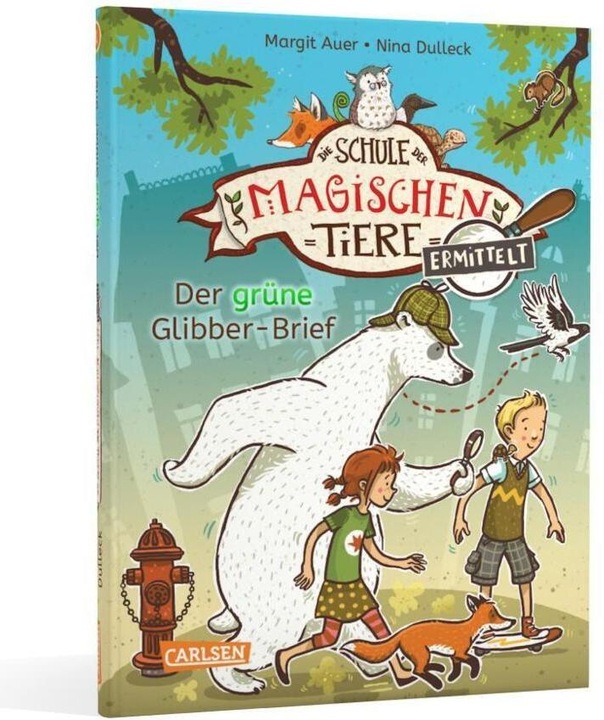 Immagine prodotto Die Schule der magischen Tiere ermittelt 1: Der grüne Glibber-Brief (Zum Lesenlernen) (Tedesco, Margit Auer, Nina Dulleck, 2020)