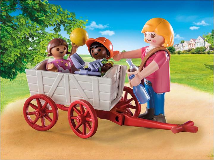 Actual product image Playmobil 71258 Starter Pack governess with handcart (71258, Playmobil City Life)