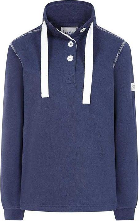 Actual product image Lazy Jacks Womens/Ladies Button Neck Sweatshirt (34)