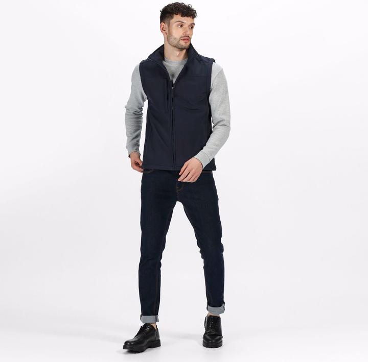 Actual product image Regatta Mens Flux Softshell Vest Water Repellent Windproof (3XL)