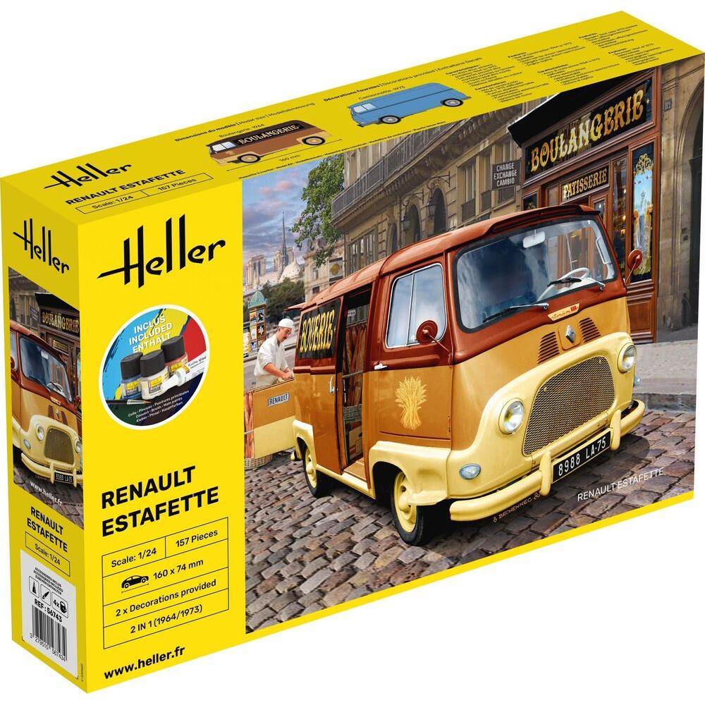 Heller STARTER KIT RENAULT Estafette New Mould
