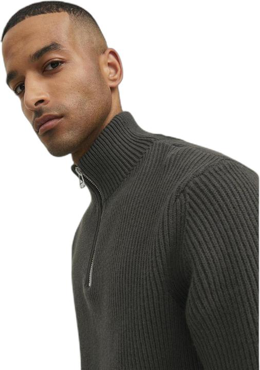 Produktbild Jack & Jones RDD Einfarbig Strickpullover mit Rundhals Strickpullover mit Rundhals (M)