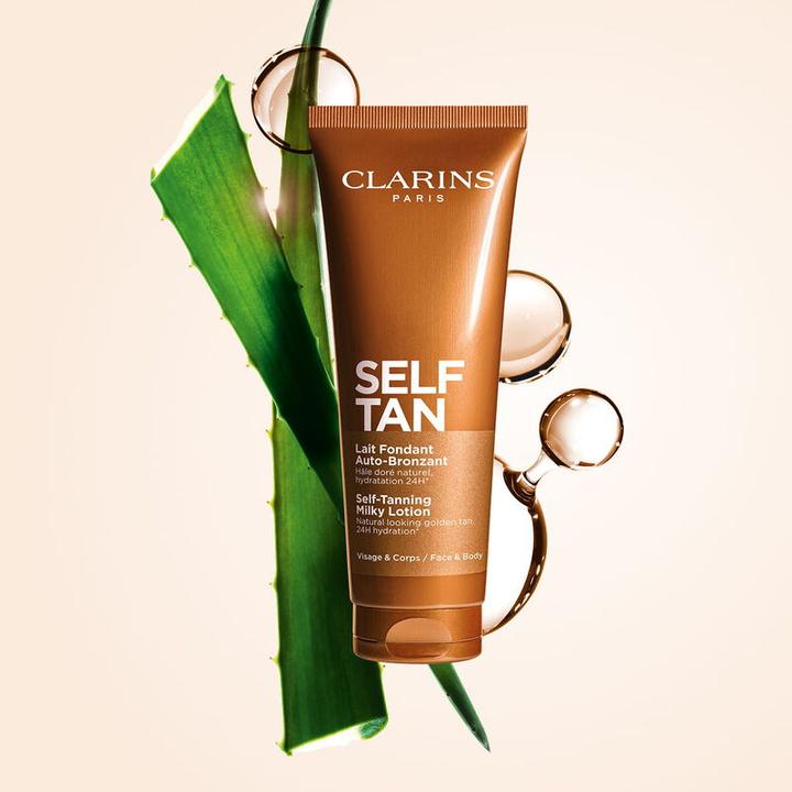 Productafbeelding Clarins Lait Fondant Autobronzant (Zelfbruinende crème, 125 ml)