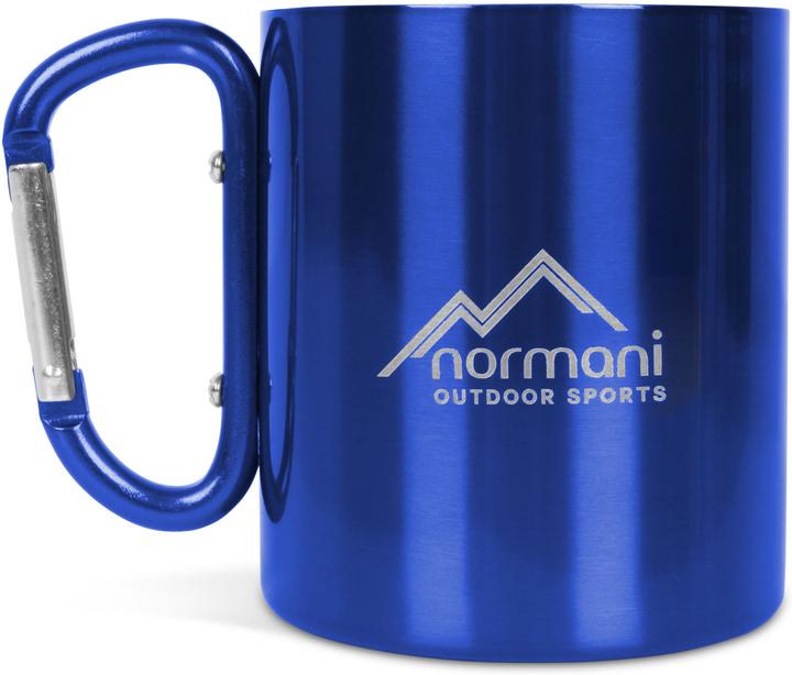 Actual product image Normani Stainless steel cup 330 ml with carabiner Wisconsin
