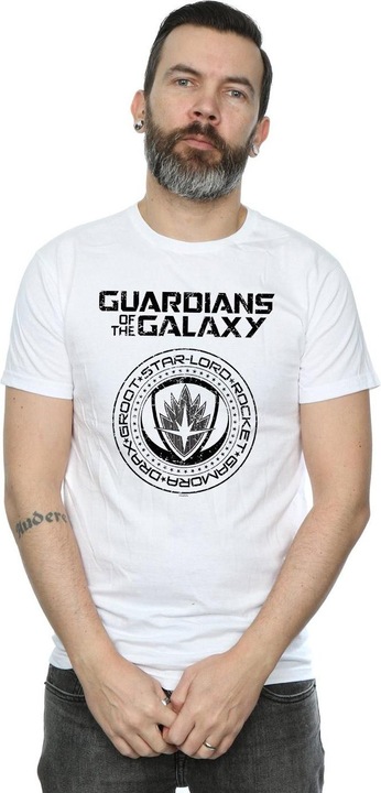 Produktbild Guardians Of The Galaxy Vol. 2 Distressed Seal TShirt (L)