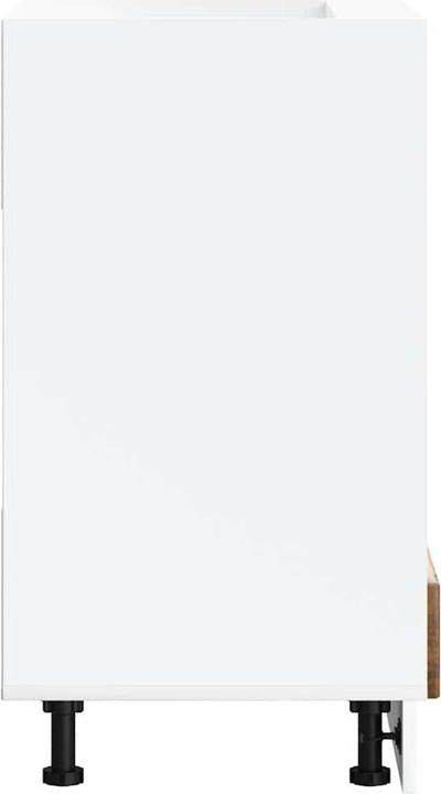 Image du produit vidaXL Armoire pour four Lucca Chêne fumé Bois composite Armoire pour four (60 x 46 x 81.5 cm)