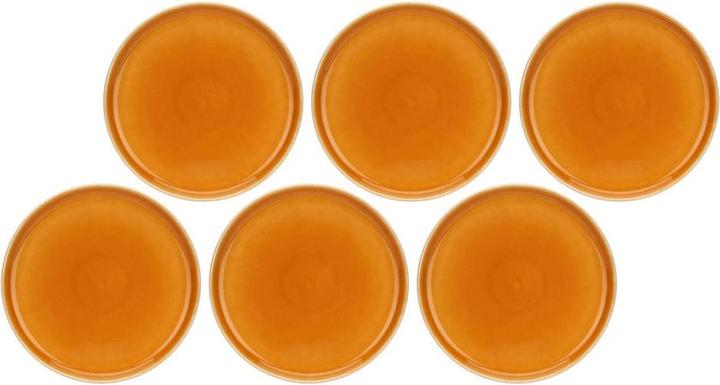 Rose Tulipani ROSE&TULIPANI ARPEGGIO Set mit 6 Speisetellern 25 cm orange (6 pièce(s))