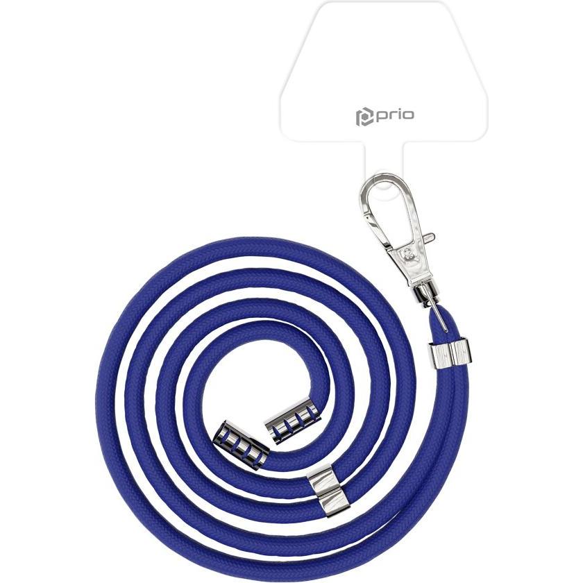 prio Universelles Handy-Umhängeband 0.7m blau, Weiteres Smartphone Zubehör, Blau