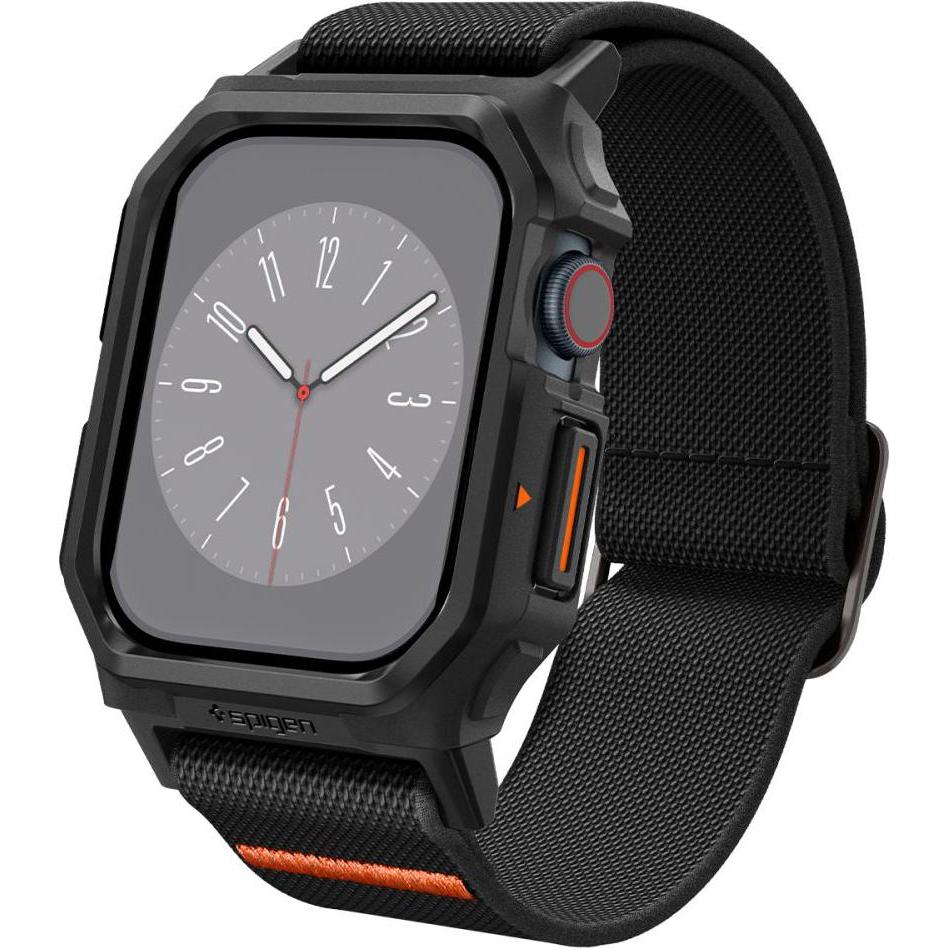 Spigen Lite Fit Pro, Smartwatch Zubehör, Schwarz