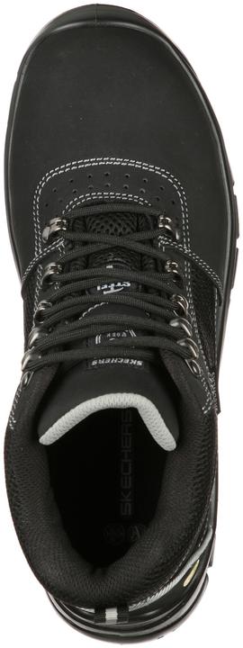 Actual product image Skechers Trophus Letic S1P ESD Black Shoes (S1P, 40)