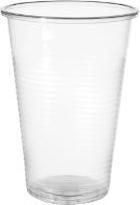 Actual product image PAP Packaging Plastic glass 20 cl 98 mm PP Clear,100 pcs/ps - (100 pcs) (100 x)