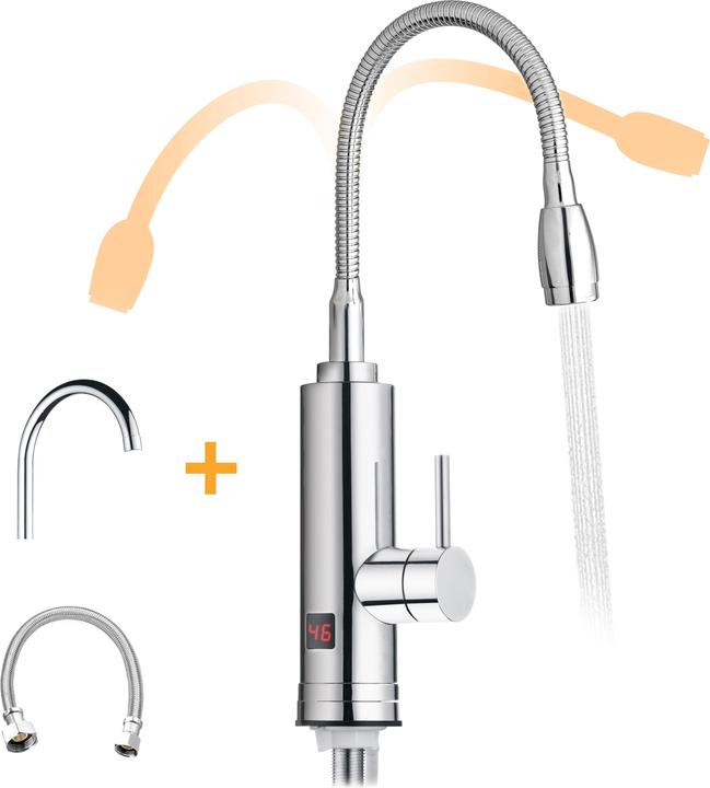 Tristar Water heater Instant SC30H26X, silver (3000 W)