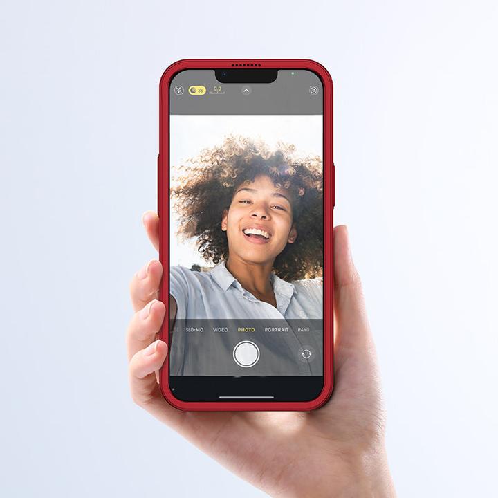 Produktbild Joyroom 360 Full Case front and back cover for iPhone 13 Pro + tempered glass screen protector red ( (1 Stück, Apple iPhone 13 Pro)