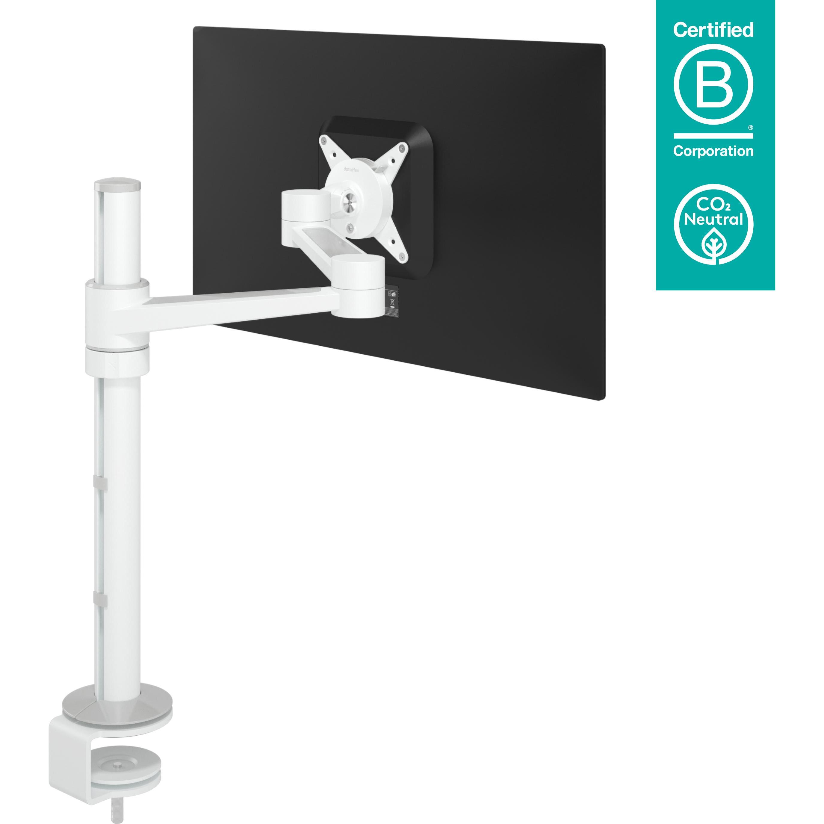 Dataflex 58.120 (Tisch, 24"), Monitor Halterung, Weiss