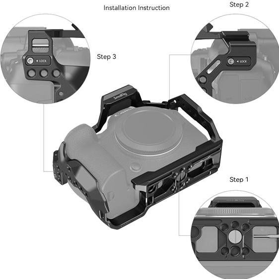 Produktbild SmallRig Cage for Canon EOS R6 Mark II 4159 (Cage)
