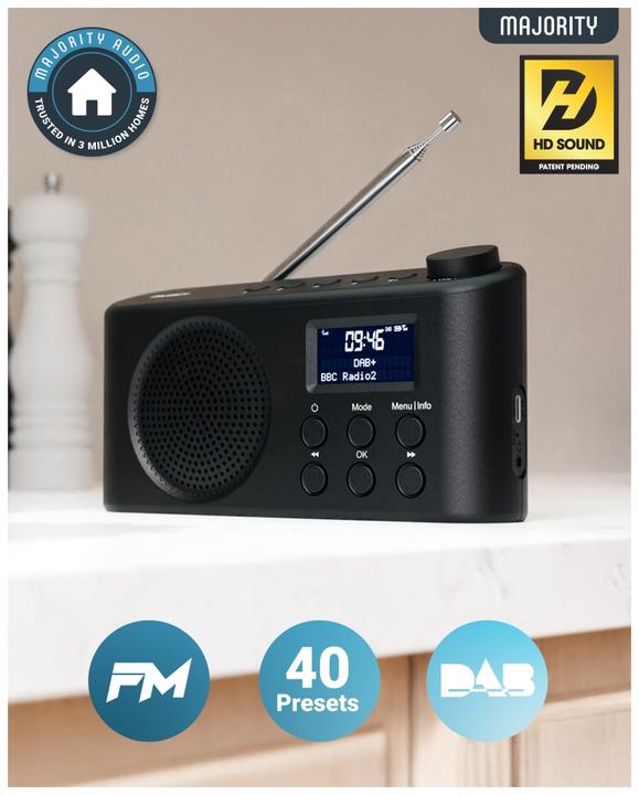 Produktbild Majority Orwell Valo (DAB+, FM, Bluetooth)